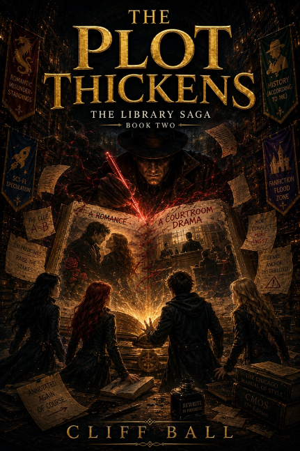 The Plot Thickens: Book 2 of The Library Saga Series